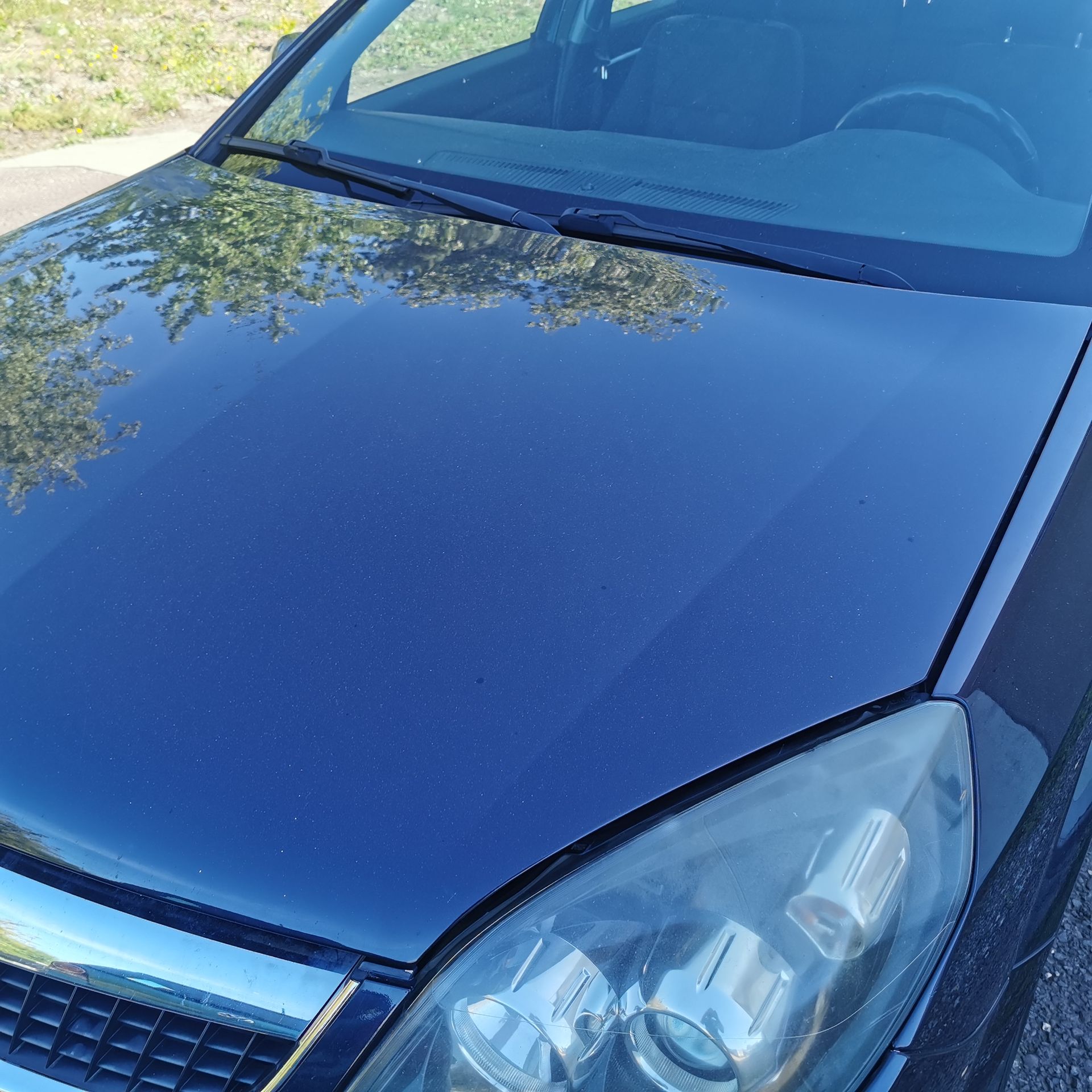 Opel Vectra C Motorhaube Haube Klappe Deckel vorn Z21A Saturnblau Facelift