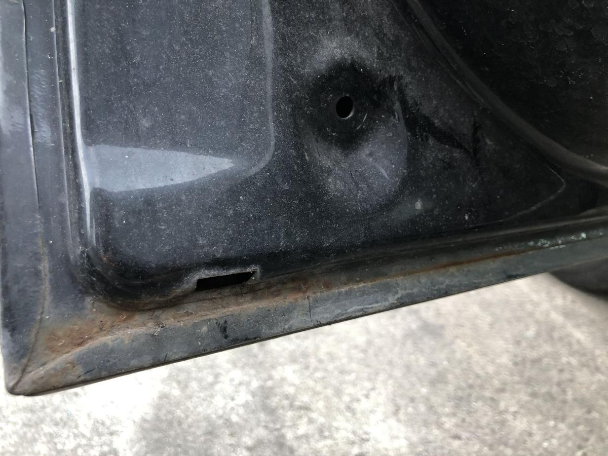 Mazda Tribute EP ab 2004 Tür vorn links Fahrertür im Rohbau schwarz Anrostungen