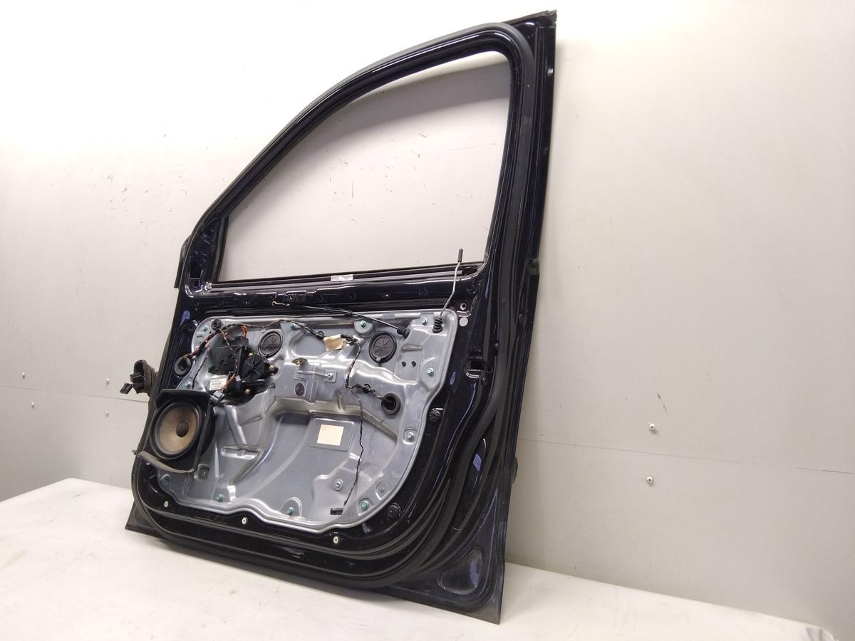 VW Polo 9N1 T&uuml;r vorn rechts Beifahrert&uuml;r LC9Z Black Magic Metallic 5t&uuml;rig BJ2001