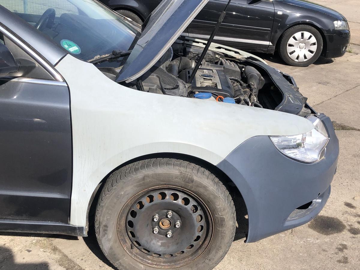 Skoda Superb 2 Typ 3T Kotfl&uuml;gel vorn rechts Beifahrerseite Zubeh&ouml;rteil kein OEM