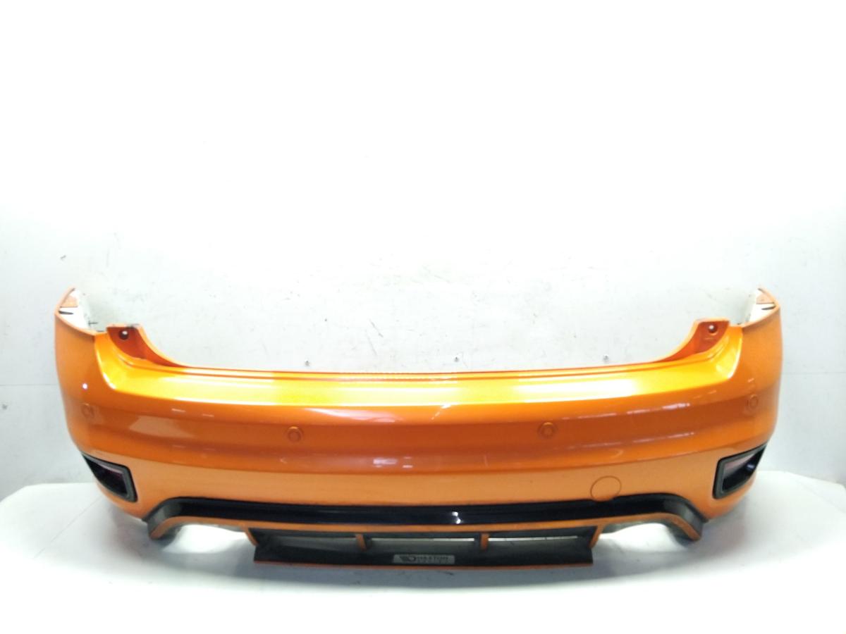 Ford Focus 2 ST original Sto&szlig;f&auml;nger Sto&szlig;stange hinten mit PDC Bj.2007 orangemetallic
