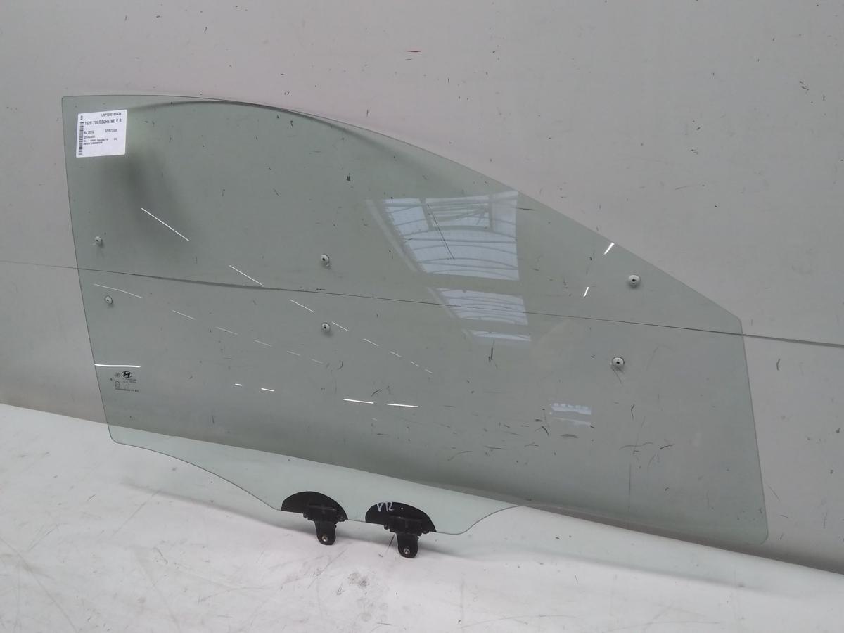 Hyundai i10 II Typ IA Türscheibe vorn rechts grüncolor Bj.2016