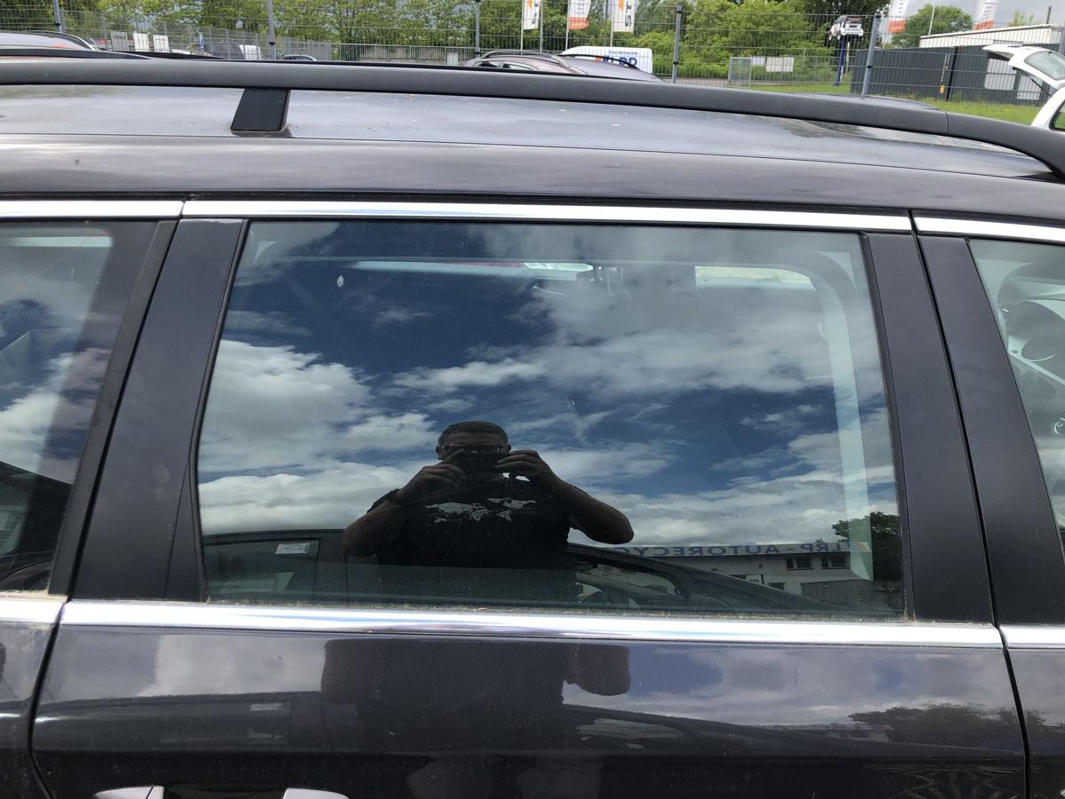 VW Passat 3C B6 Variant Seitenscheibe hinten rechts T&uuml;rscheibe ohne T&ouml;nung