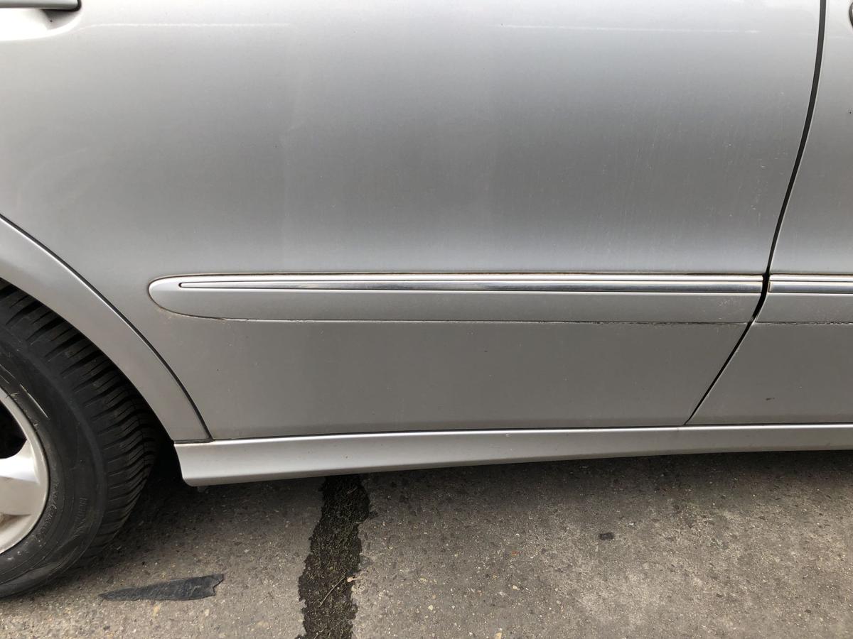 Mercedes E Klasse W211 Limo T&uuml;r hinten rechts Fondt&uuml;r Rohbau 744 Brillantsilber