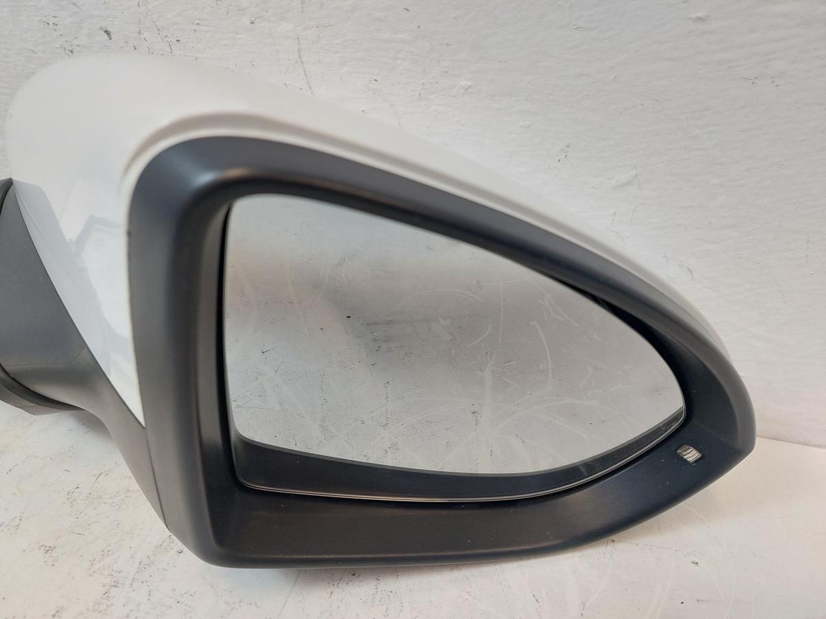 VW Golf Sportsvan AUV ab17 Au&szlig;enspiegel rechts elek heizbar Blinker LC9A wei&szlig;
