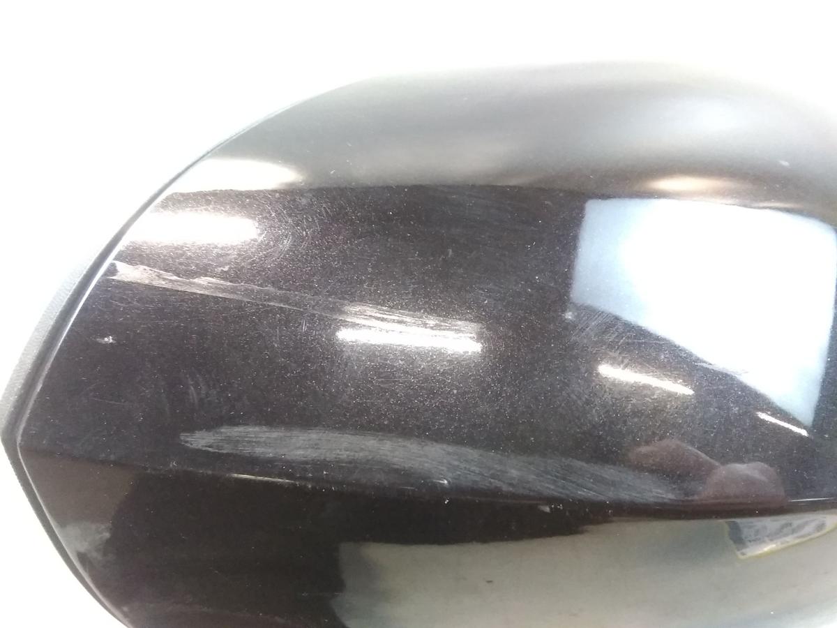 Seat Ibiza ST 6J orig Au&szlig;enspiegel rechts elektrisch anklappbar BJ2012 LZ9Y phantomschwarz