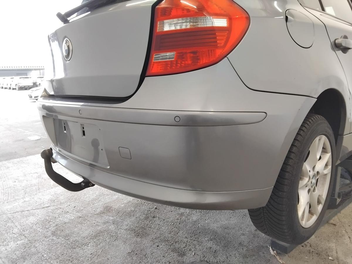 BMW 1er E81 E87 LCI orig.Stoßstange Stoßfänger hinten PDC Facelift BJ2009 A52 spacegraumetallic BMW 1er E81 E87 LCI orig.Stoßstange Stoßfänger hinten PDC Facelift BJ2009 A52 spacegraumetallic