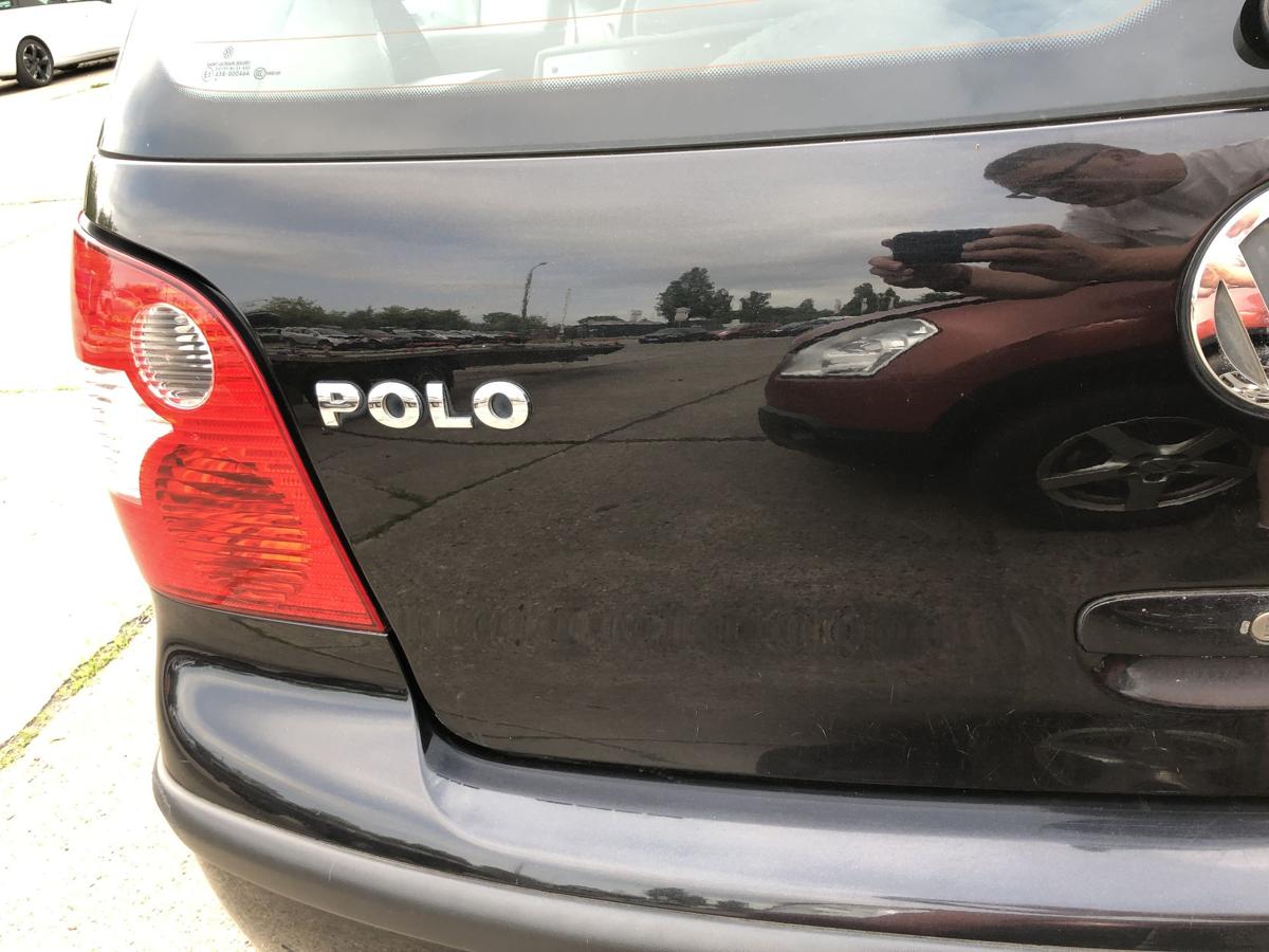 VW Polo 9N 9N1 Heckklappe mit Heckscheibe f&uuml;r 3 und 5 t&uuml;rer LC9Z Black Magic