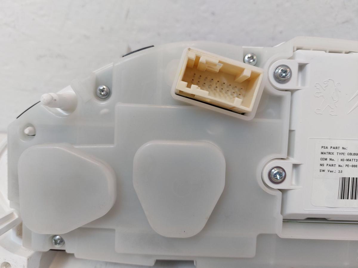 Peugeot 2008 I CU ab16 Tacho Kombiinstrument Diesel OEM