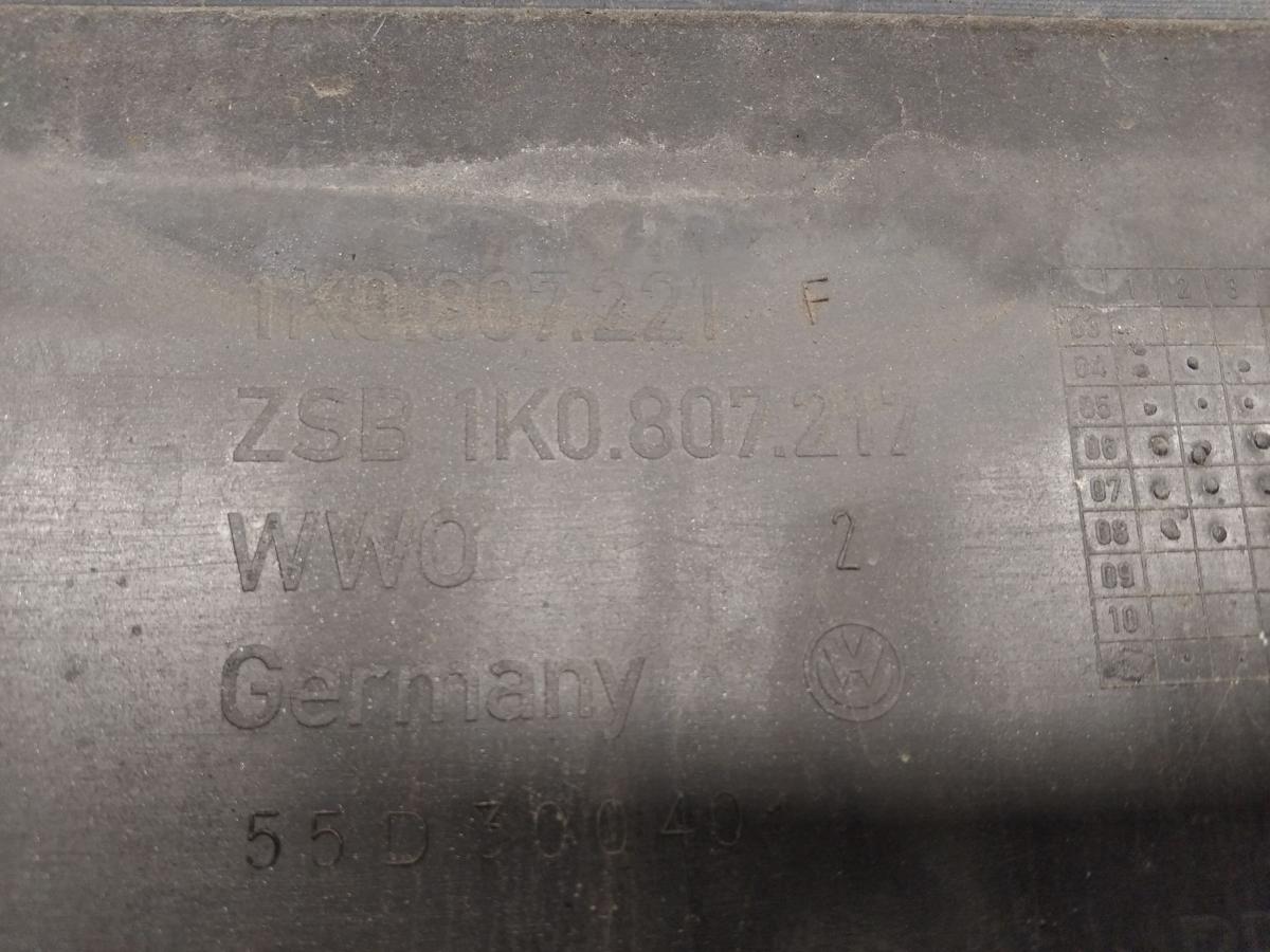 VW Golf 5 original Stossfänger Stoßstange vorn Fließheck BJ2008 LC5F bluegraphitmet.
