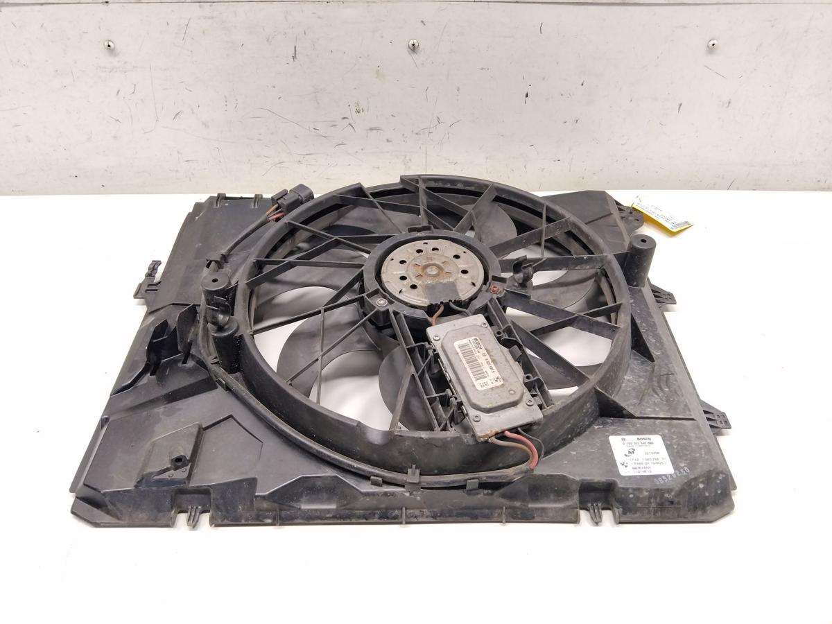 BMW 118i E81 E87 original Elektrol&uuml;fter mit Zarge 2.0 95kw Bj.2006