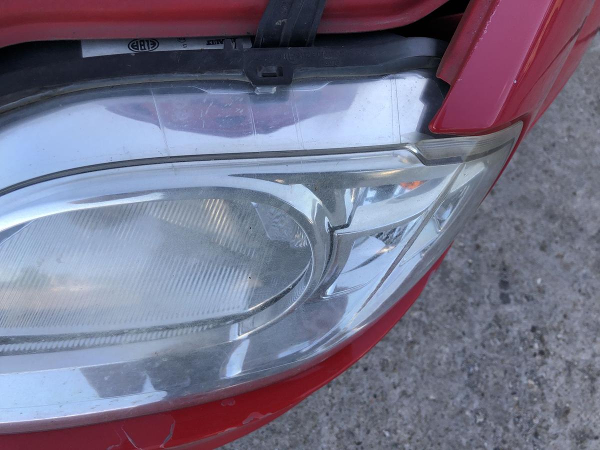 Dacia Logan MCV Scheinwerfer links Hauptscheinwerfer Halogen Facelift ab 2009
