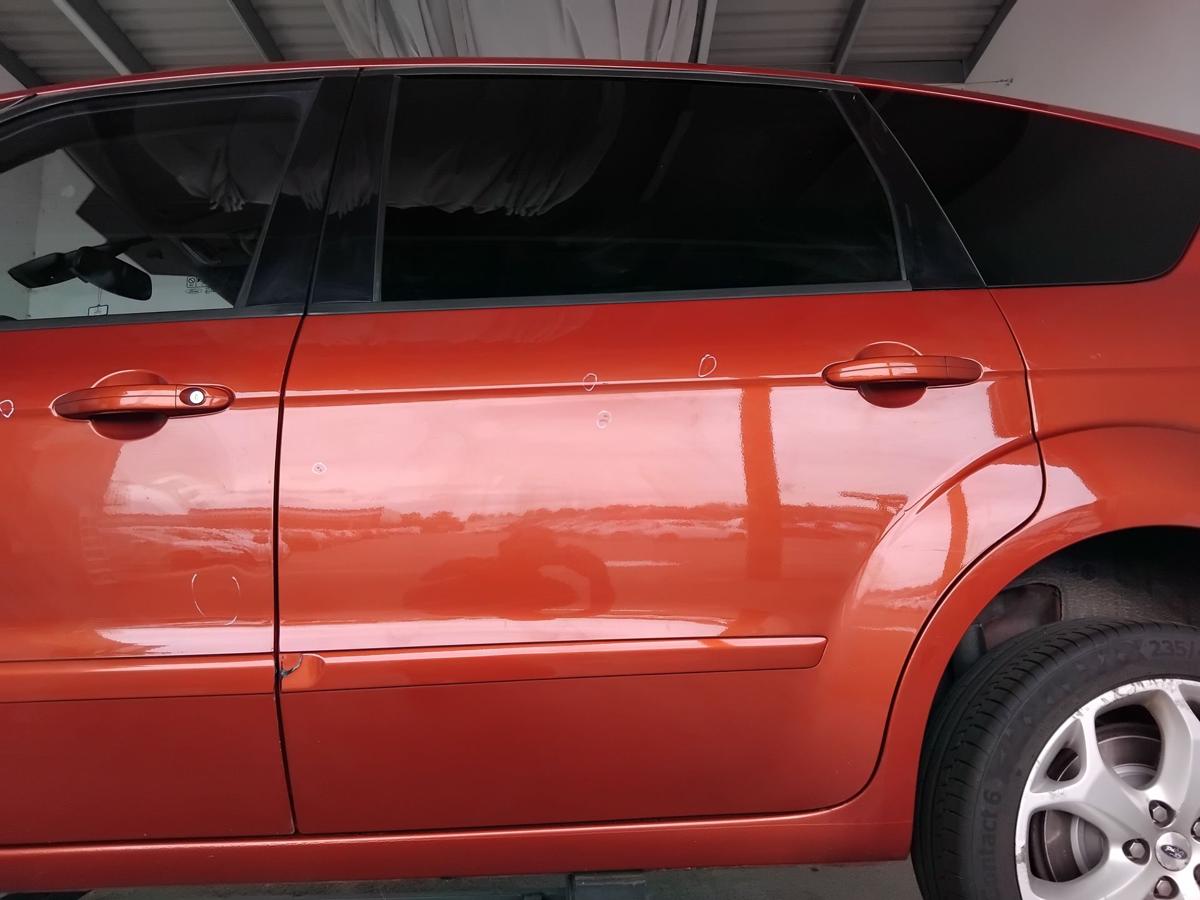 Ford S-Max 1 WA6 T&uuml;r hinten links tangorotmetallic BJ2008