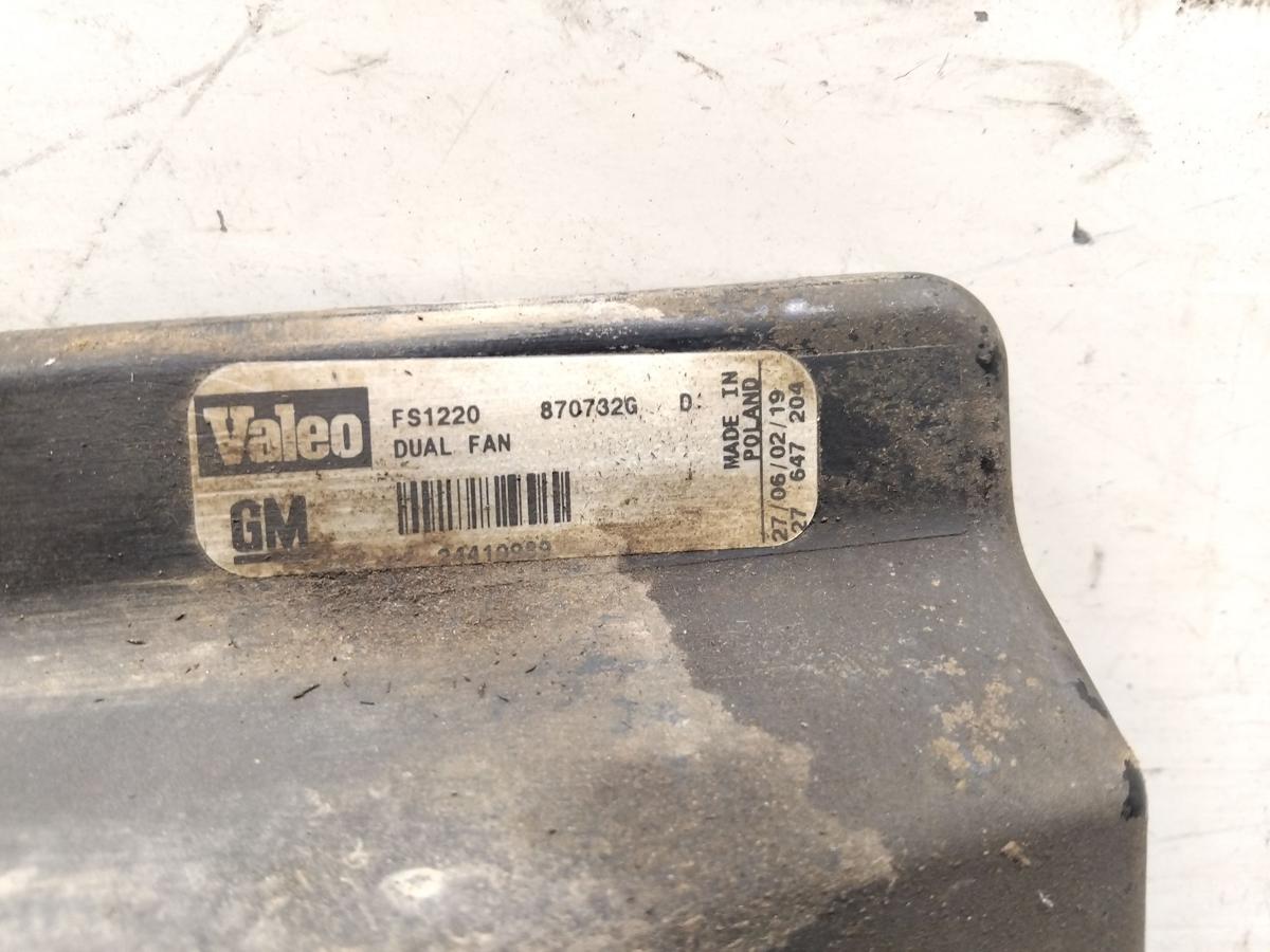 Opel Vectra C original Doppel Elektrol&uuml;fter mit Zarge 2.2 108kw Z22SE BJ2002