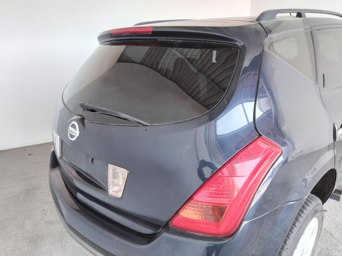 Nissan Murano Z50 Heckklappe BW9 DARK BLUE PEARL mit Heckscheibe BJ2005