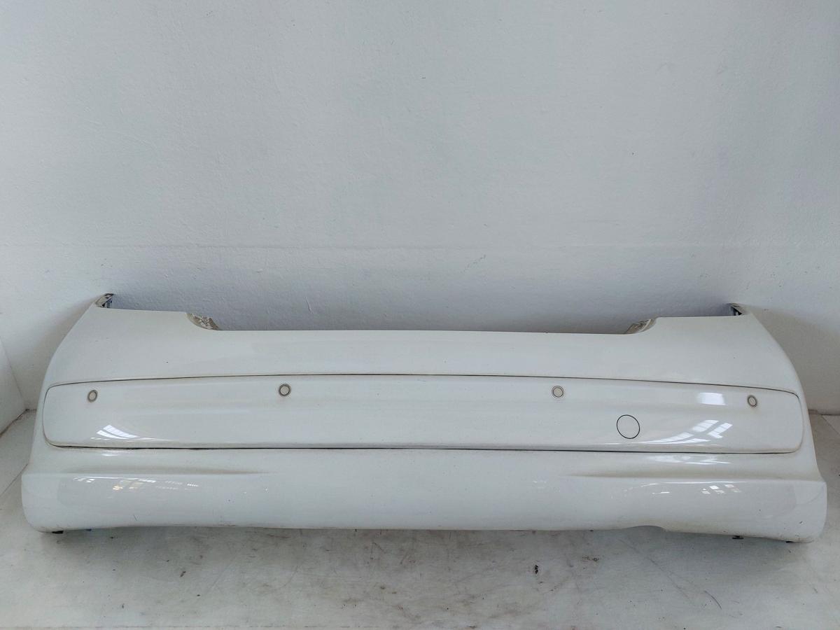 Peugeot 207 W Stossfänger Stossstange Bumper hinten PDC 5trg EWP WEISS BANQUISE