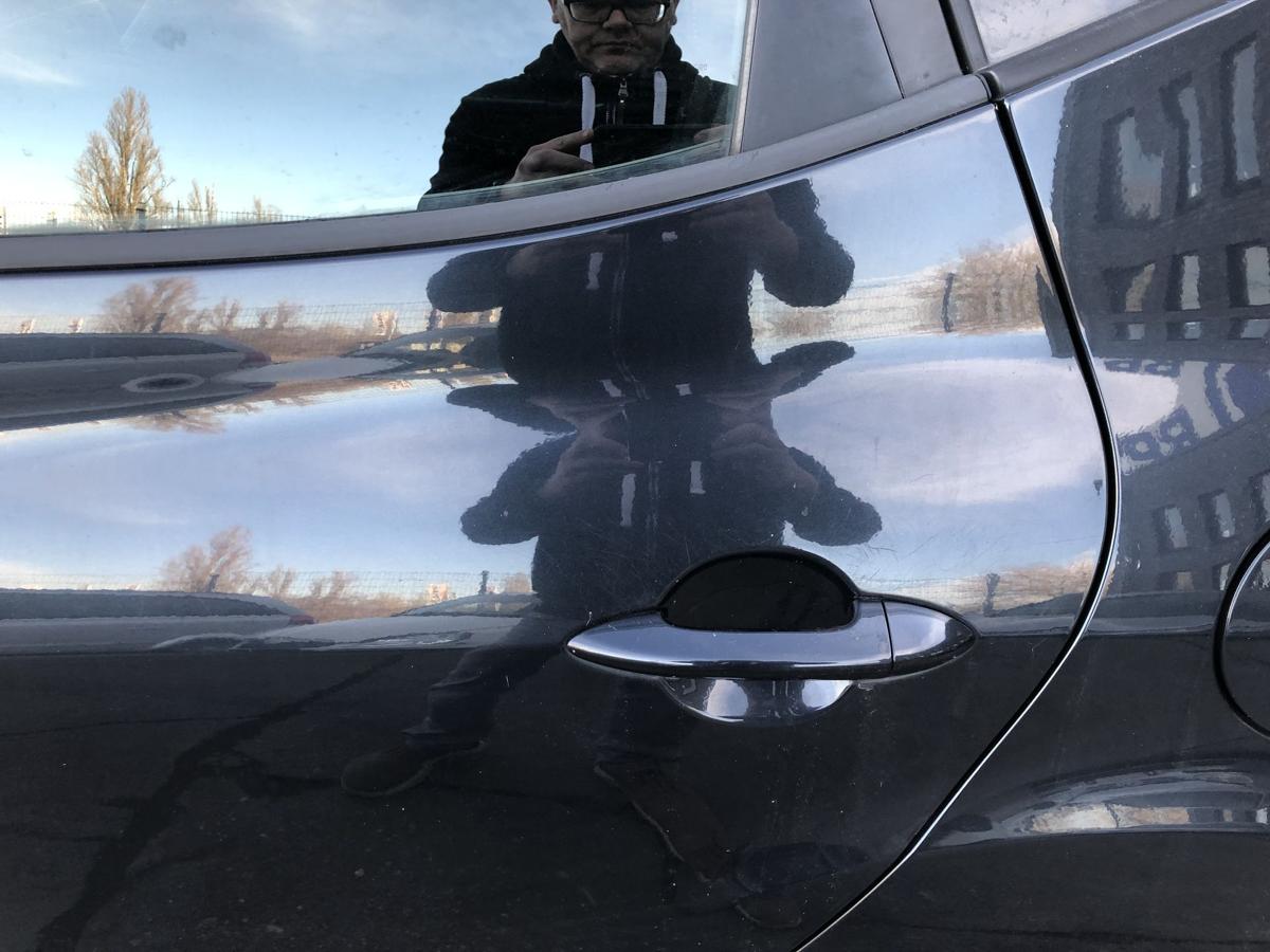 Kia Venga YN T&uuml;r hinten links Fondt&uuml;r im Rohbau 9F Stone Black Perl