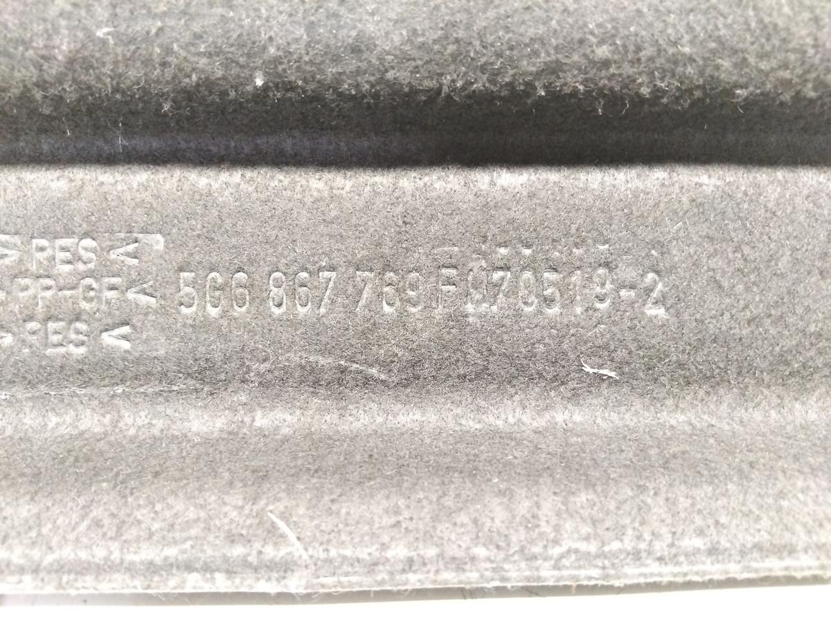 VW Golf 7 original Hutablage Kofferraumabdeckung schwarz BJ2019