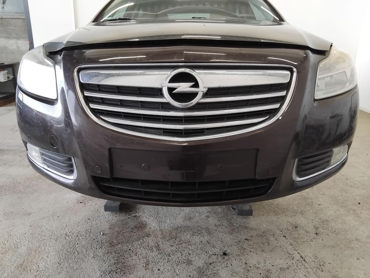 Opel Insignia A original Stoßstange Stossfänger vorn SRA PDC BJ2011 GOP Mahagonibraun