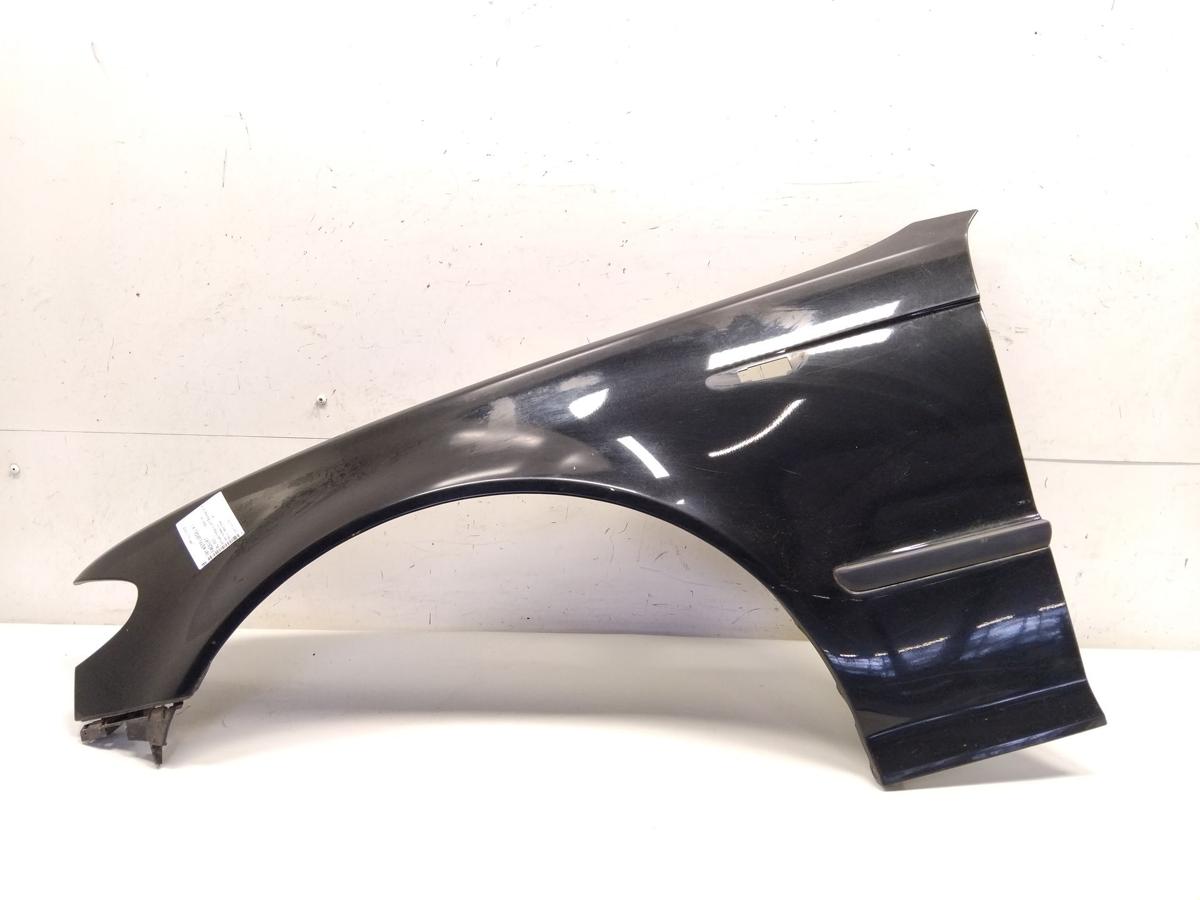 BMW 3er E46 original Kotflügel vorn links 475 Blacksapphire Facelift BJ2002