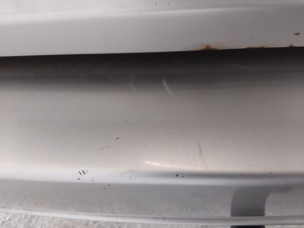 Opel Omega B Caravan orig Sto&szlig;f&auml;nger Sto&szlig;stange hinten Facelift BJ1999 Z147 Starsilber II