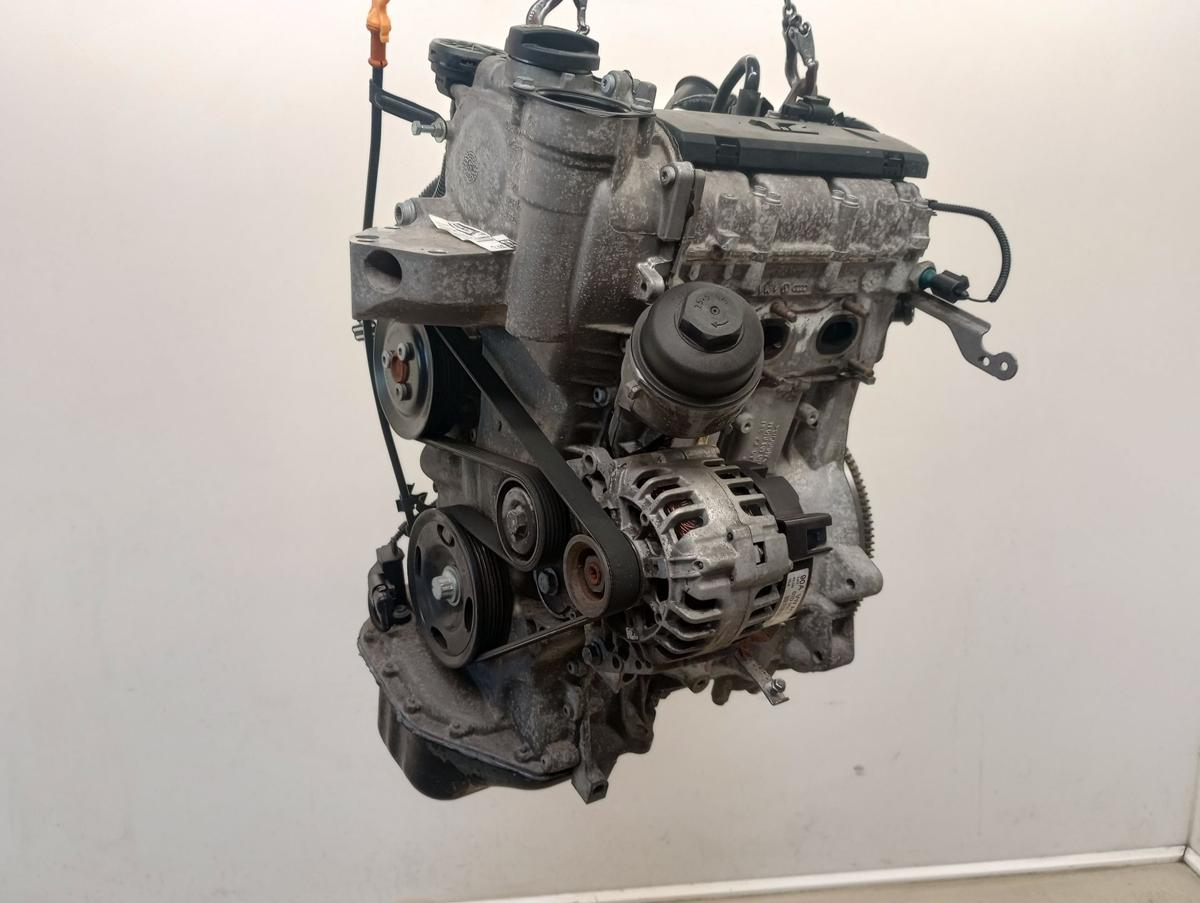 VW Polo V 6R original geprüfter Benzinmotor CGPB 1,2l 44kW 128Tkm Bj 2009