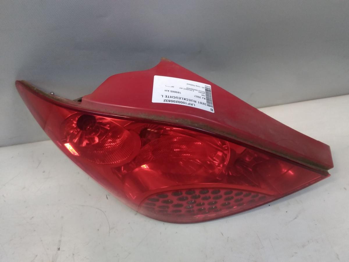 Peugeot 207 original R&uuml;ckleuchte Schlussleuchte links Flie&szlig;heck BJ2007