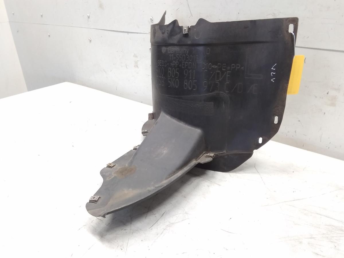 VW Golf 6 original Radhausschale vorn links Vorderteil BJ2012