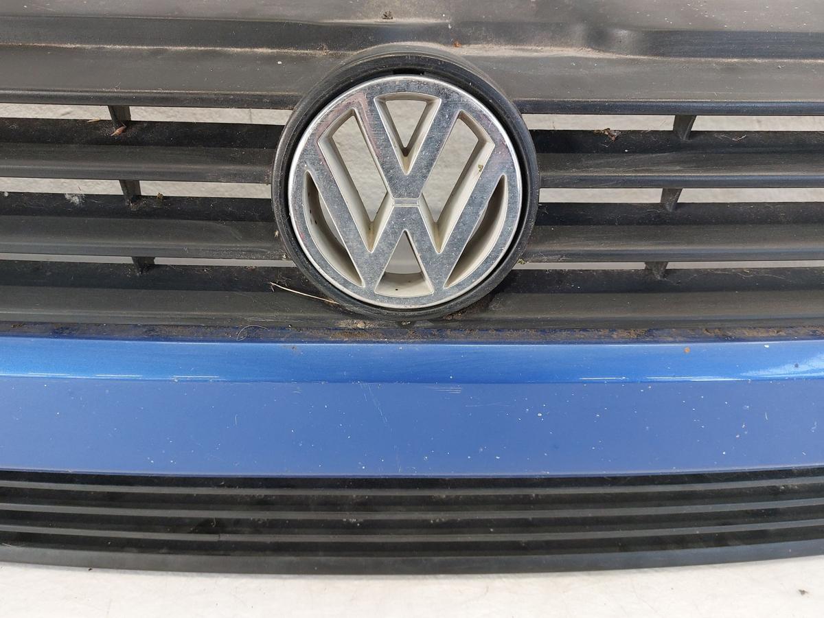 VW T4 Caravelle Grill Frontgrill Kühlergrill mit Leiste kurze Front blau OEM