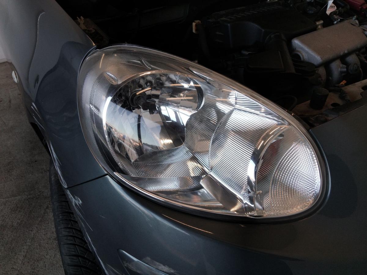 Nissan Micra 4 K13 original Scheinwerfer rechts Halogen mit LWR BJ2013 Mangel