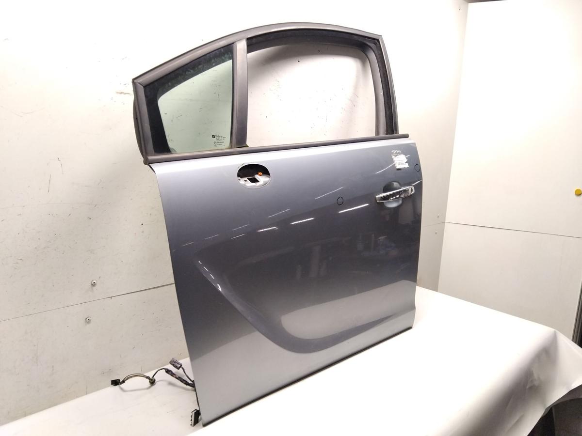 Opel Meriva B original T&uuml;r vorn links Fahrert&uuml;r silberseemetallic GEV BJ2010