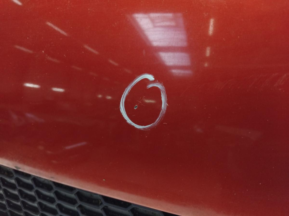 Chevrolet Aveo T250 original Sto&szlig;f&auml;nger Sto&szlig;stange hinten Steilheck Bj.2008