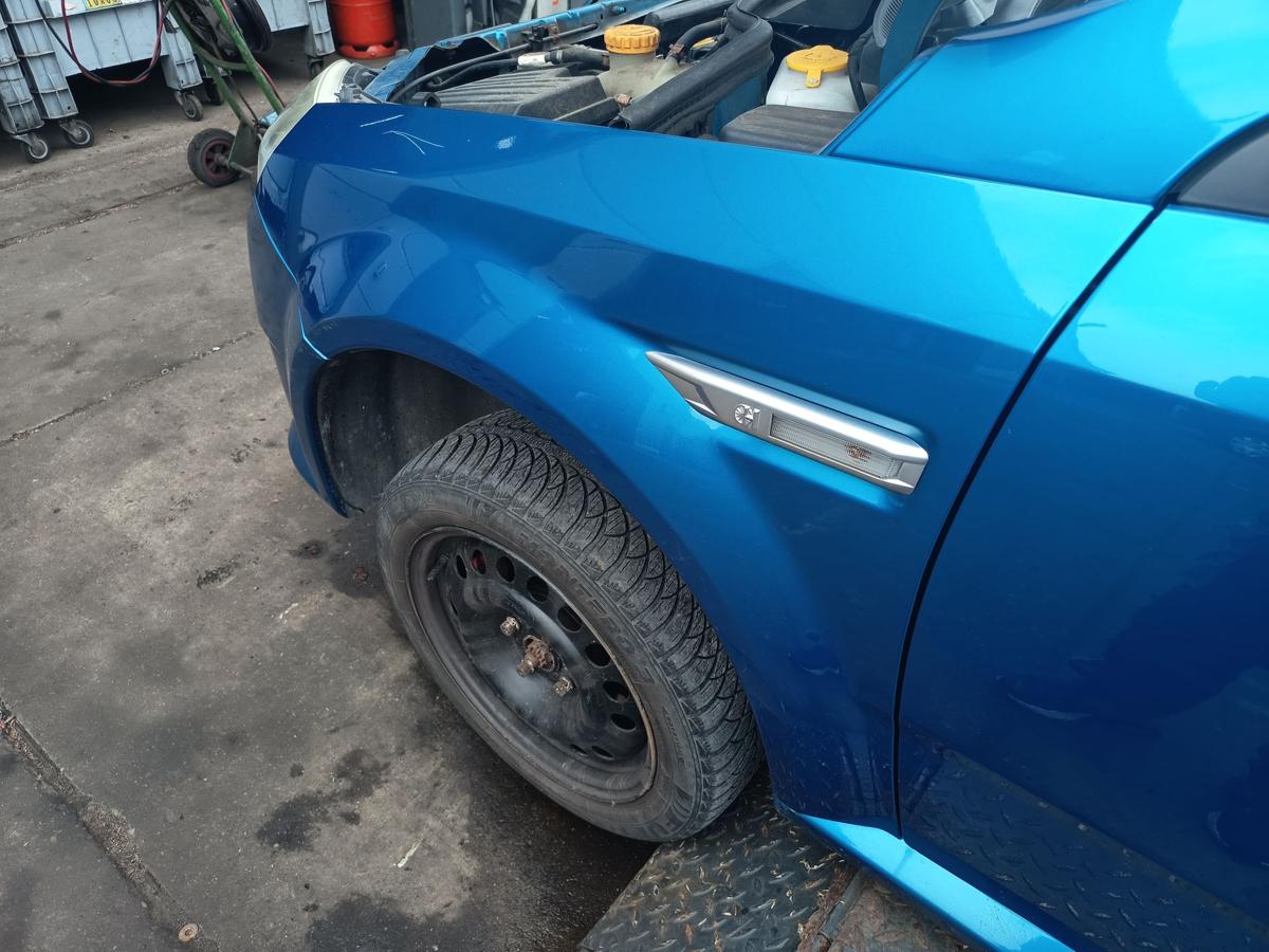 Opel Tigra Twintop original Kotfl&uuml;gel links Seitenteil Z21H Antiguablau Bj 2007