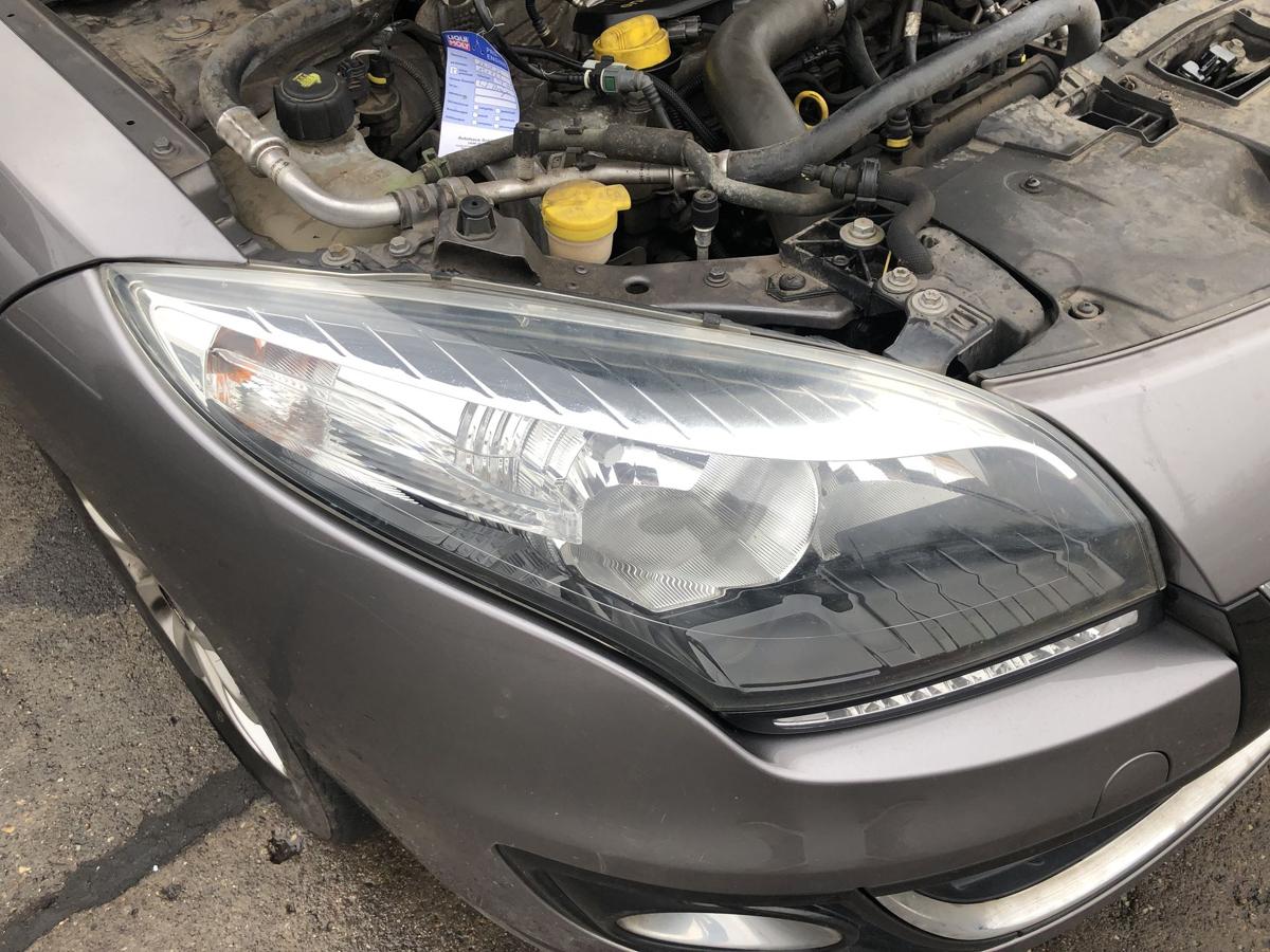 Renault Megane III 3 Scheinwerfer vorn rechts Halogen Frontscheinwerfer Lampe