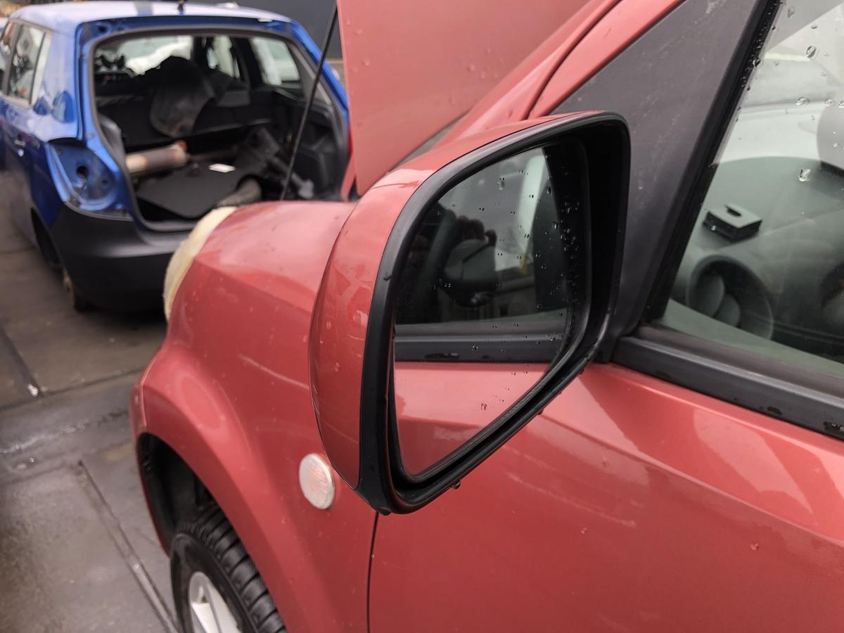 Daihatsu Sirion M300 original Aussenspiegel links elektrisch R43 Korall Bj 2005