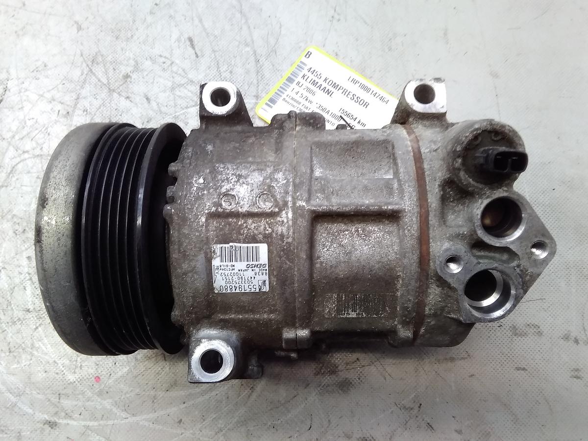 Fiat Grande Punto 199 Klimakompressor 55194880 4471902151 DENSO BJ2006