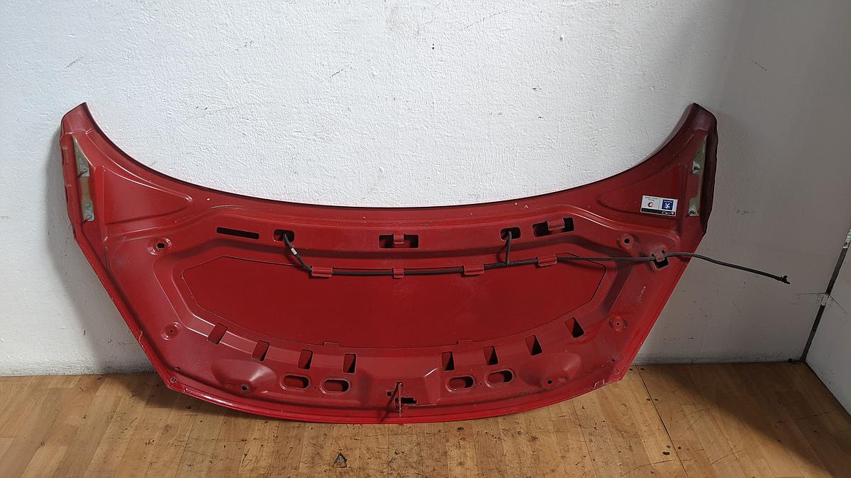 Peugeot 207 WA WC Haube Motorhaube Klappe KKN rot Aden