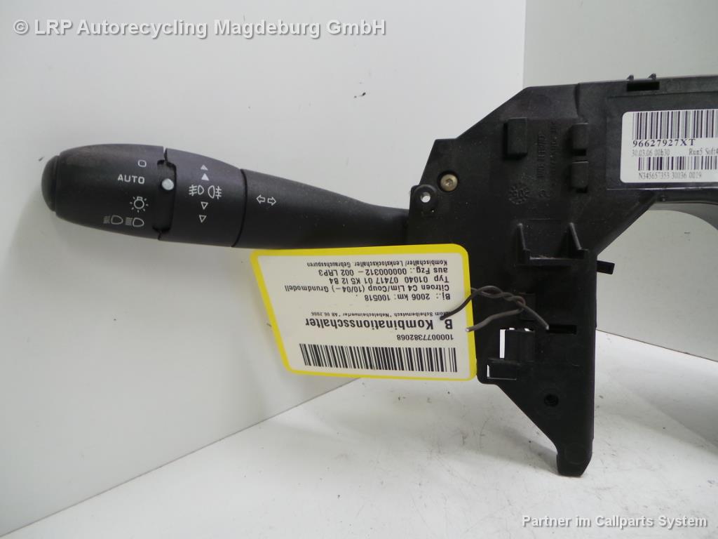 Citroen C4 5-trg. Bj.06 Lenkstockschalter Kombischalter 96627927XT VALEO 345657353