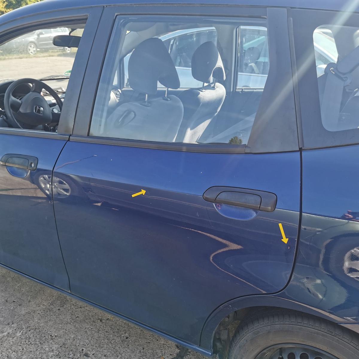 Honda Jazz GD Tür Autotür Rohbautür hinten links B96P Eternal Blue Pearl BILDER