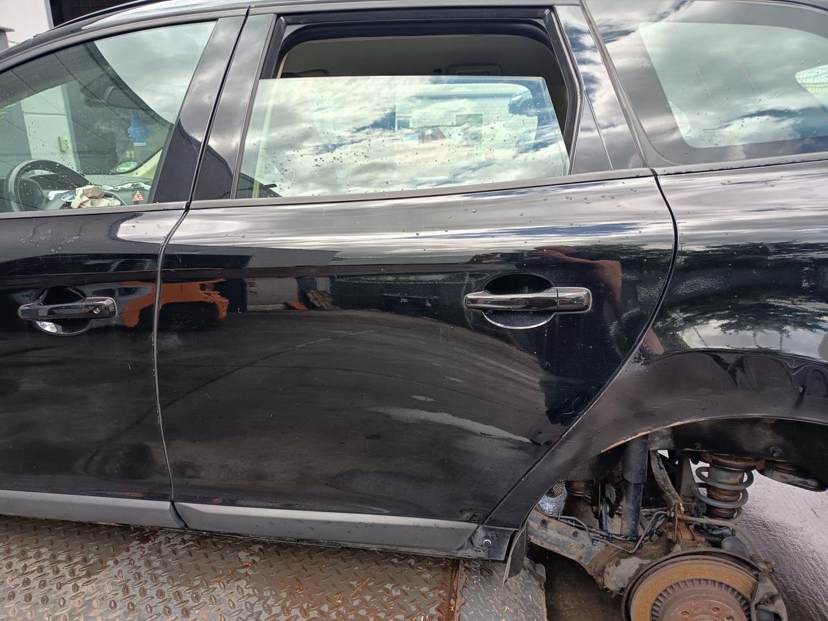 Volvo XC60 I Y20 orig Tür hinten links Fahrerseite Black Solid Bj 2010