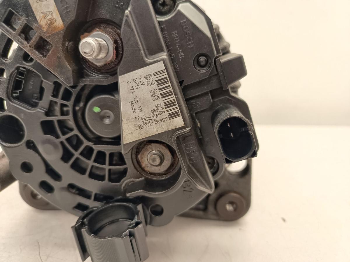 VW Transporter T5 original Lichtmaschine 1.9l 62kW Diesel / 90A 038903024D Bj 06