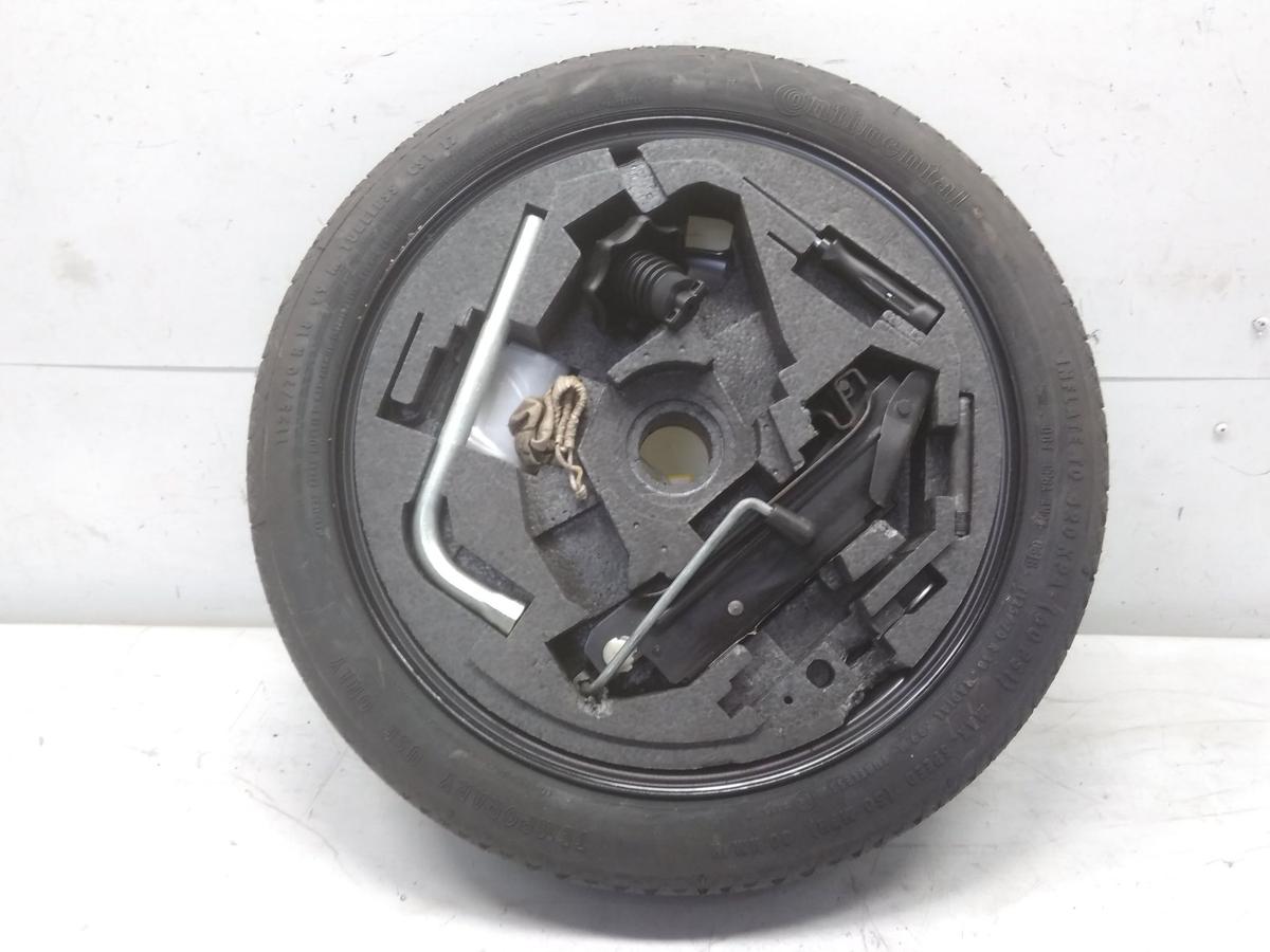 Audi A3 8P original Notrad 18 Zoll inkl. Werkzeugbox Wagenheber