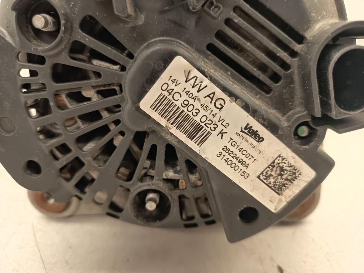 Original VAG Lichtmaschine Generator Valeo 140A 04C903023K Bj 2015 Seat Leon
