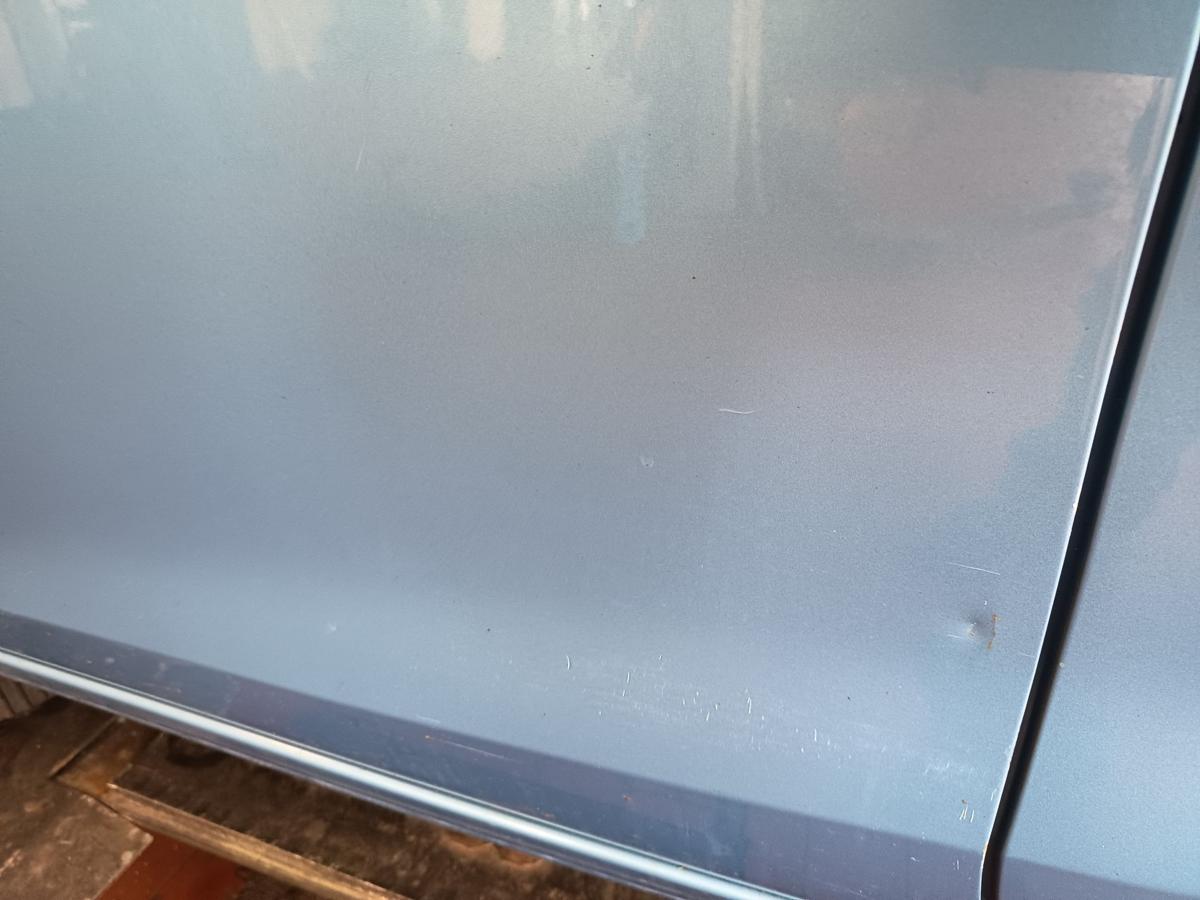 Agila B original T&uuml;r vorn links Fahrer GBW Marokkoblau Bj 2008