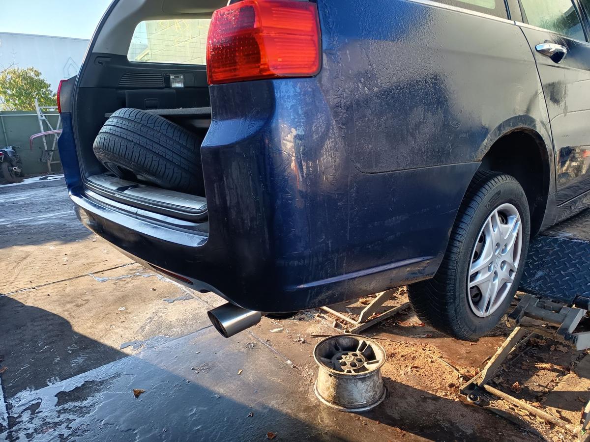 Honda Accord VII Tourer original Sto&szlig;stange F&auml;nger hinten/Heck Royal Blue Bj2006