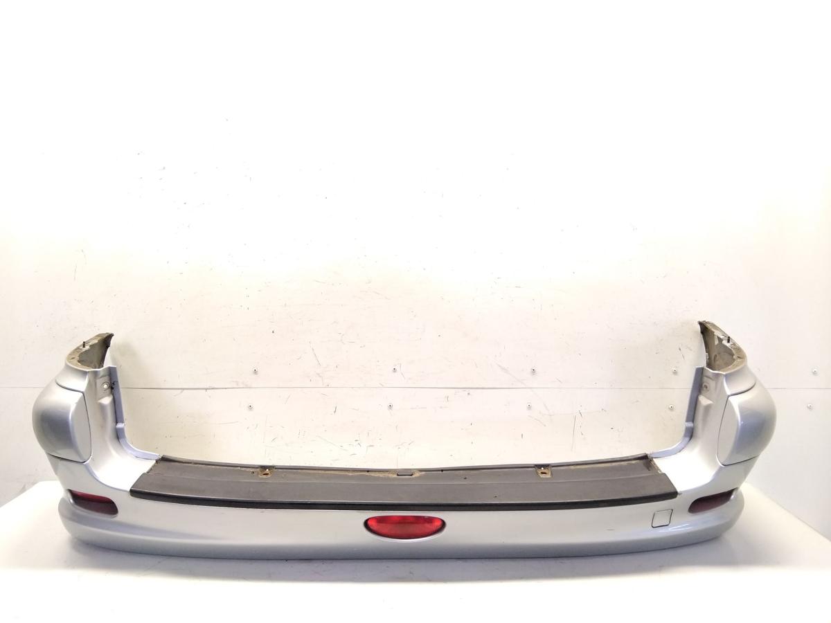 Peugeot 206 Kombi original Sto&szlig;f&auml;nger Sto&szlig;stange hinten silber EZR BJ2004