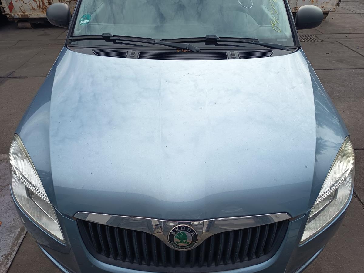 Skoda Fabia II 5J original Motorhaube Klappe Deckel vorn Front F5X Satingrau