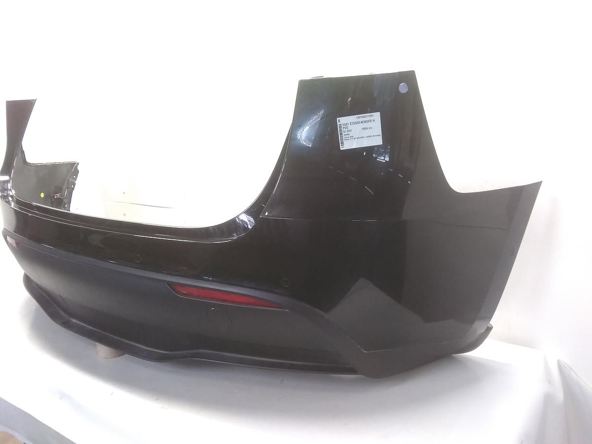 Tesla Model Y original Stoßstange Stossfänger hinten Schwarz 1493735SCA BJ2022