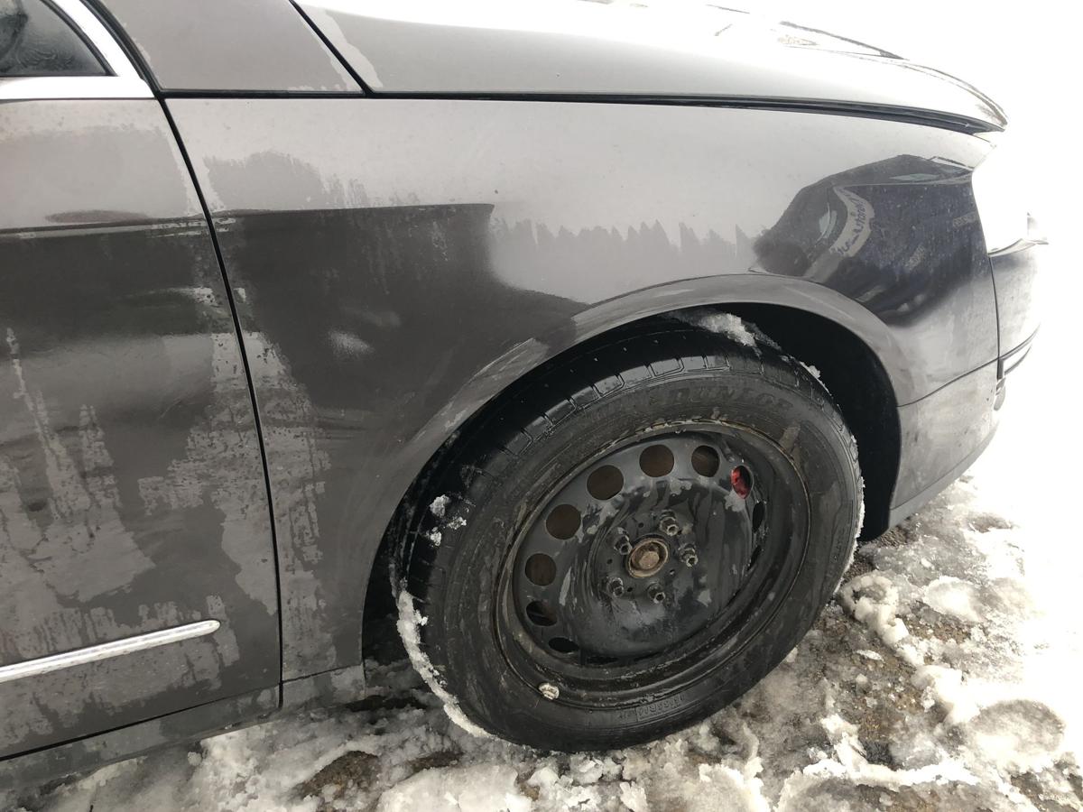 VW Passat 3C Variant Kotfl&uuml;gel rechts Radabdeckung Fender LC8Z Moccabrown