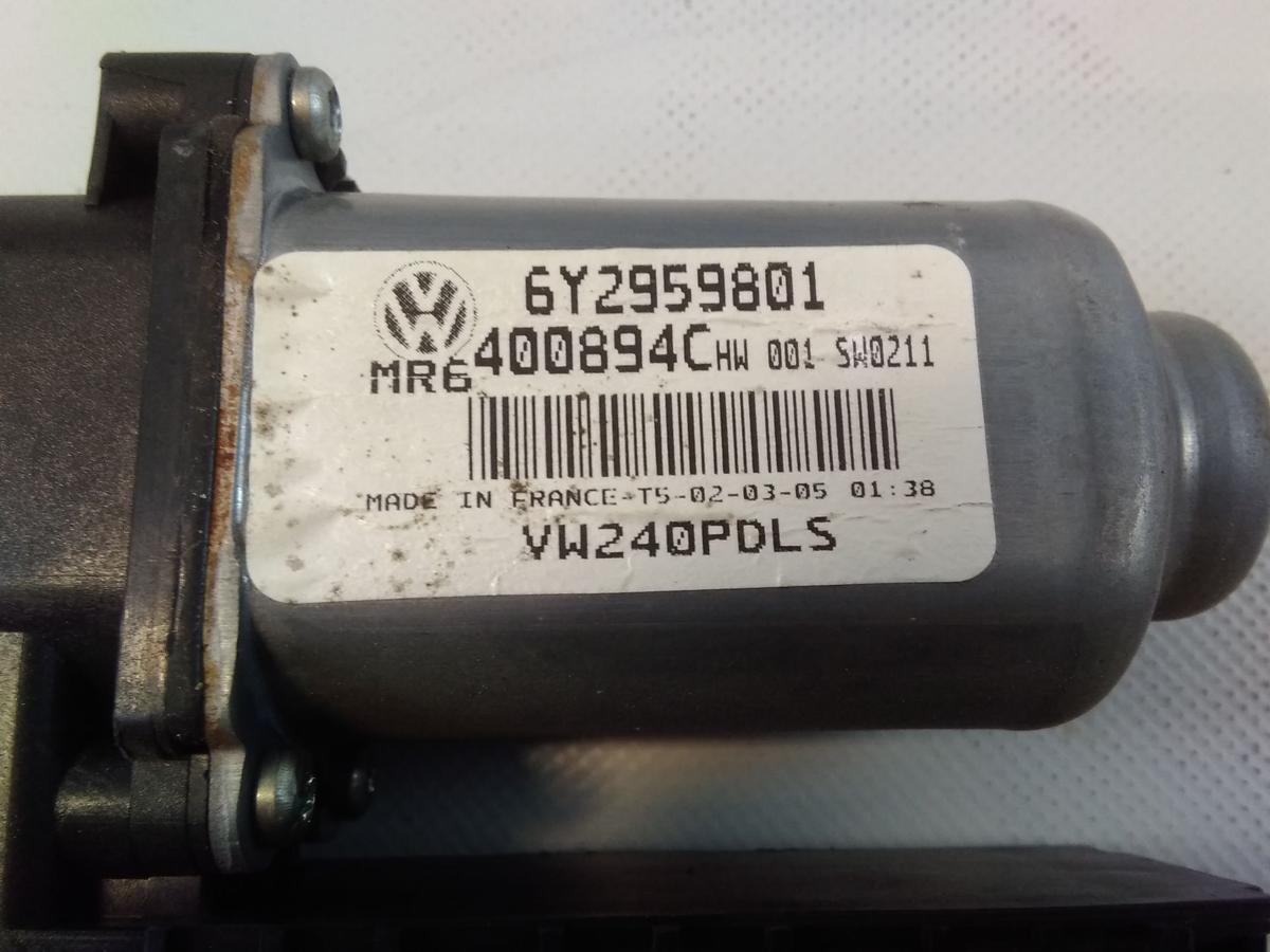 VW Polo 9N3 original Fensterhebermotor vorn rechts 6Y2959801 BJ2005